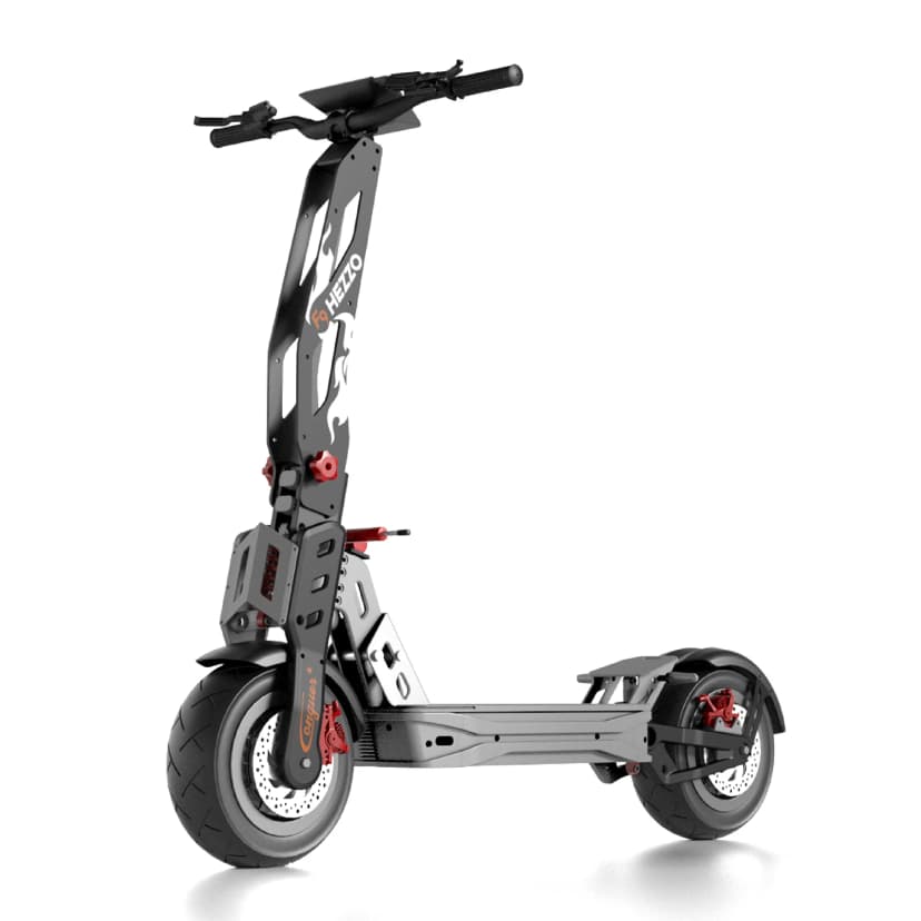HEZZO F9 Foldable Electric Scooter – 700W Dual Motor, 60V 40AH