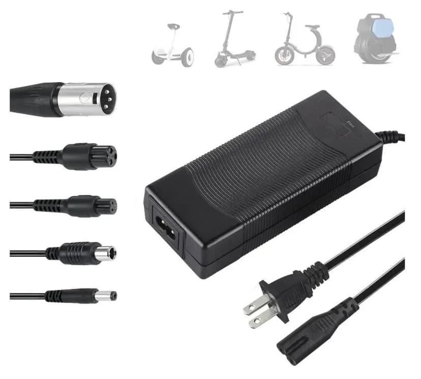 7-in-1 Universal 48V Battery Charger with Fast Charging and Overload Protection