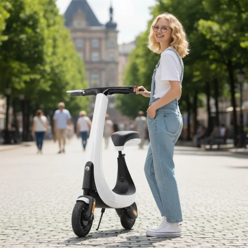 400W Electric Scooter with 36V Battery - Lightweight & Compact Design