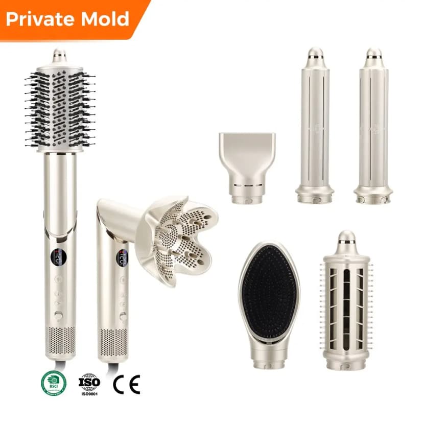 8-in-1 Hot Air Styler - Fast Drying & Versatile Hair Tool