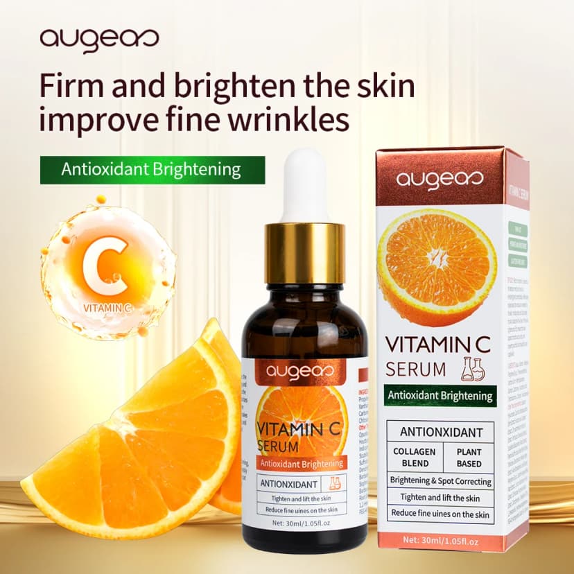 Augeas C-vitamiiniseerumi – hyaluronihappo ja niasiiniamidi