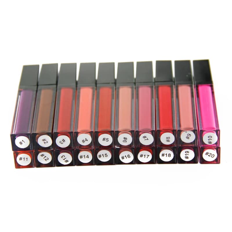 63 Colors Matte Lipstick Collection - Custom Logo Lip Gloss