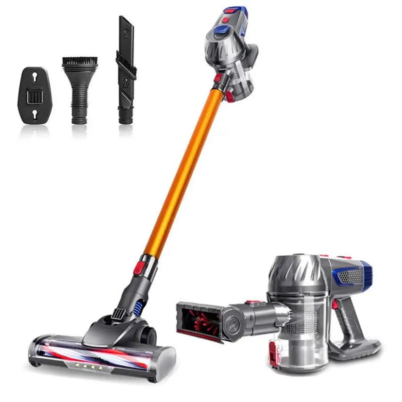 Cordless Cyclone Vacuum Cleaner - 9000Pa, 40 Min Runtime, Lightweight