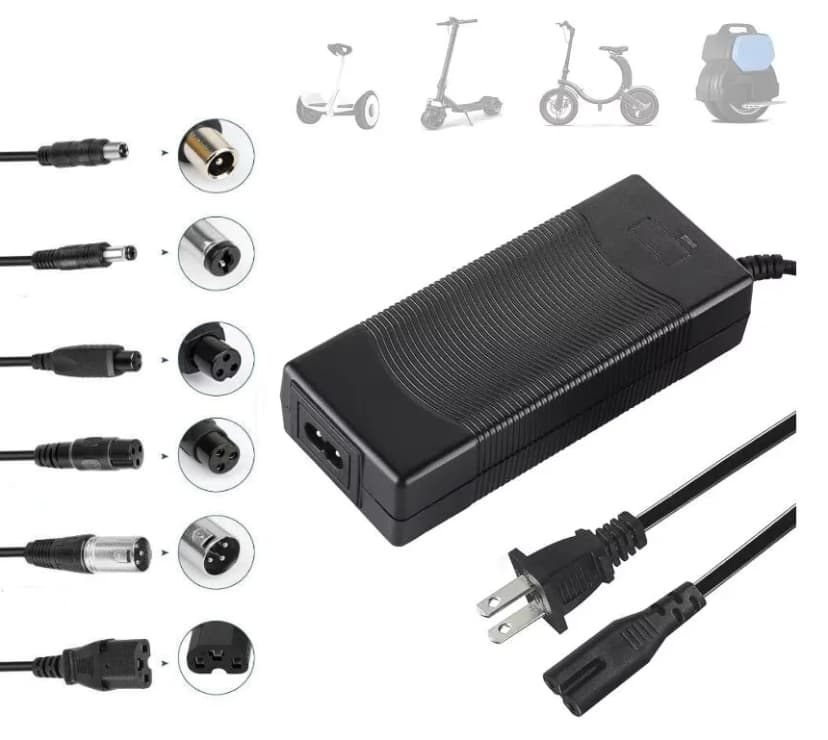 42V 2A Universal Charger for Electric Scooters & E-Bikes