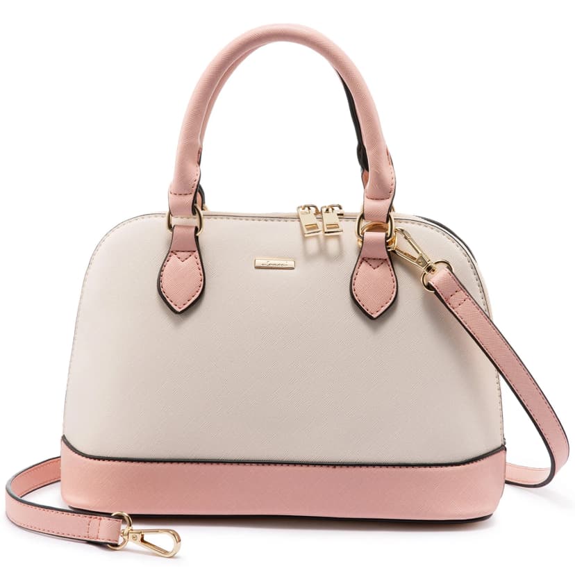 Lovevook 2022 PU Leather Dome Satchel Handbag - Elegant Small Shoulder Bag