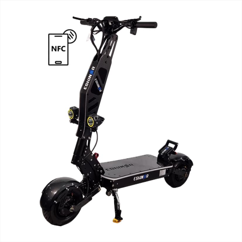 Patinete eléctrico plegable Geofought R7 – 60V 30Ah, doble motor, neumáticos anchos de 11 pulgadas