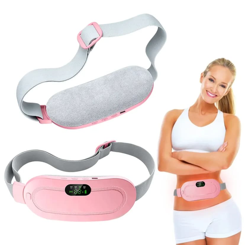 Warm Uterus Belt - Mini Menstrual Heating Pad with LCD Display