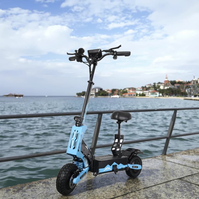 Arwibon GT08 Electric Scooter 5600W 60V 11 Inch - Fast & Foldable