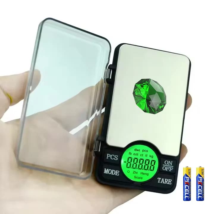 Cyfrowa waga kieszonkowa Zhi Heng o pojemności 600g z wyświetlaczem LED