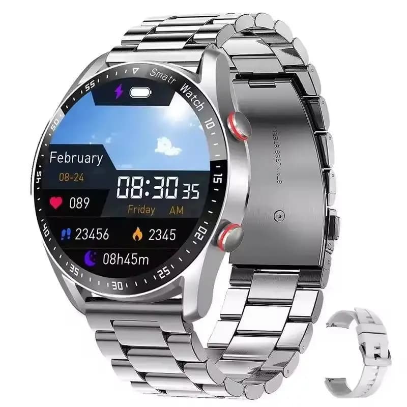 Smartwatch HW20 con schermo HD da 1.28 pollici e monitoraggio dell'attività fisica.