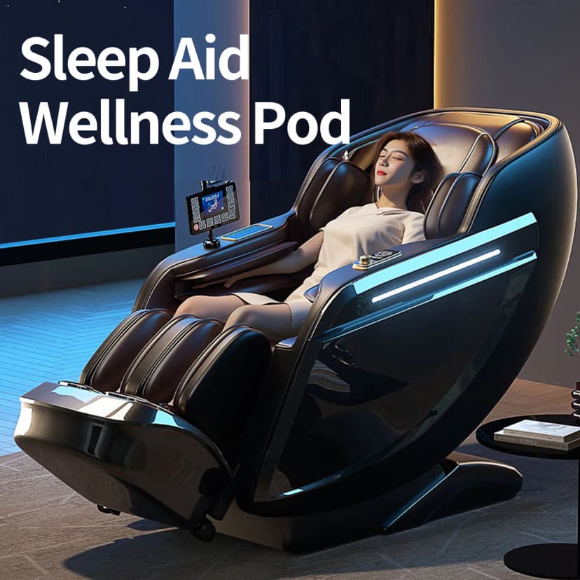 2026 Ai Smart Dual Core 120W Massagesessel mit Sprachsteuerung