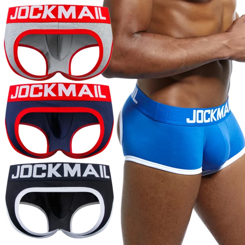 Męskie bokserki z niskim stanem JOCKMAIL – oddychające i wygodne