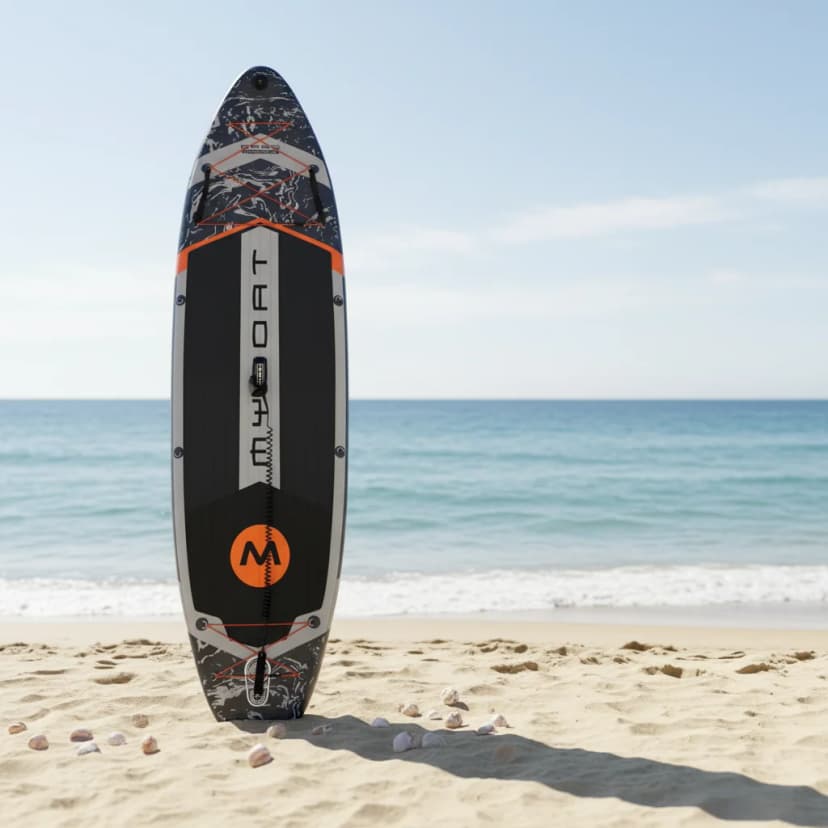 MYBOAT Bass Hunter 11'6" aufblasbares Paddle-Board – extrem breit und stabil