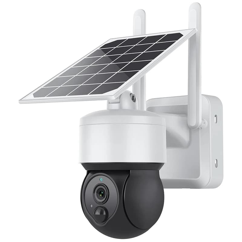 Tuya 2MP solcellspanel IP PTZ utomhuskamera för säkerhet – vattentät och smart ⟦PH{1}⟧
